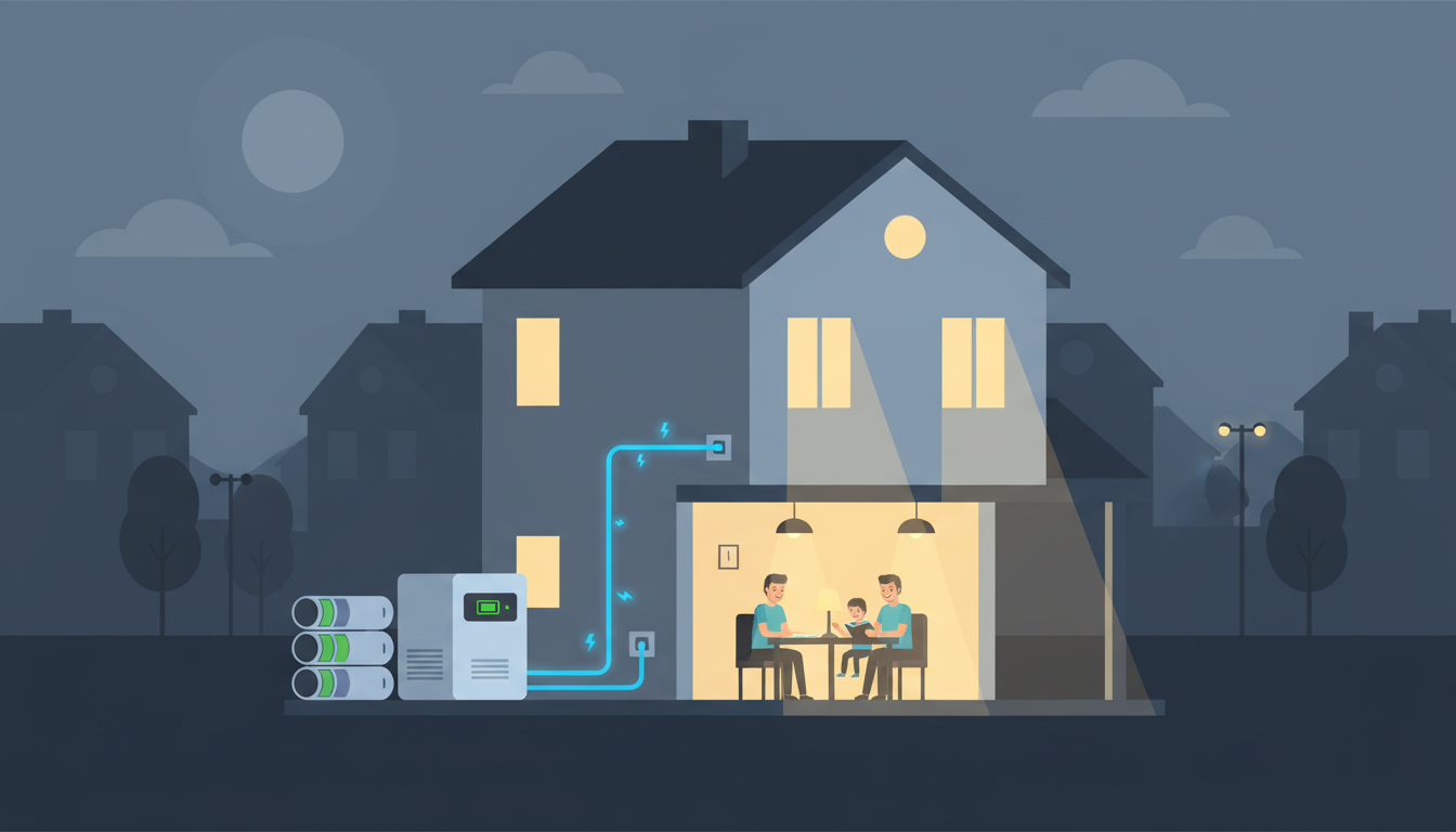 정전 시 비상전원